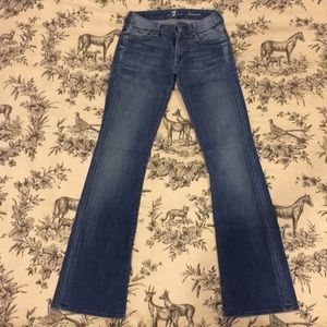 7 For All Mankind Boot Cut Jeans